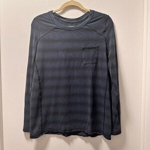 lululemon athletica Striped Long Sleeve Tee - Sz M/L